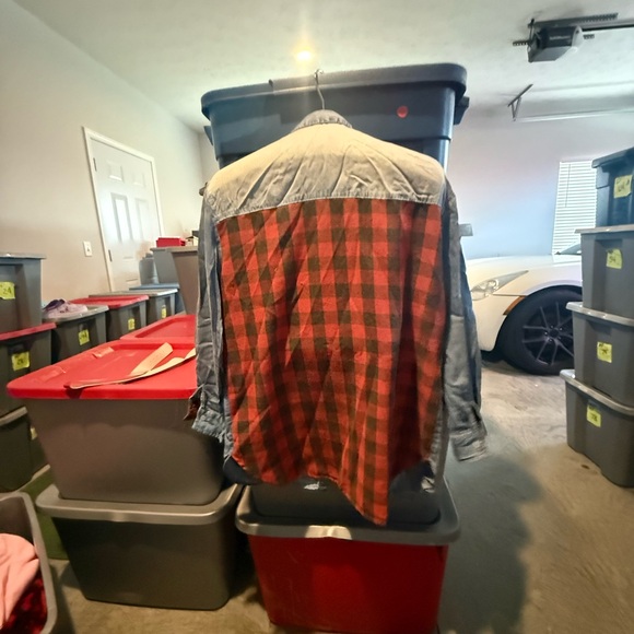 Light Blue Denim Shirt  mp14 - Picture 3 of 5